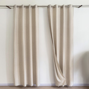 Draperie Softica Faux 140 x 240 cm Beige