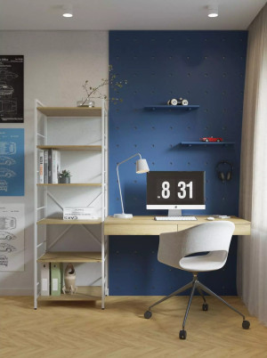 Raft Nex Loft 170 White/Oak Artisan