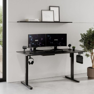 Masă gaming Sense7 Nojo 140 x 70 cm Black