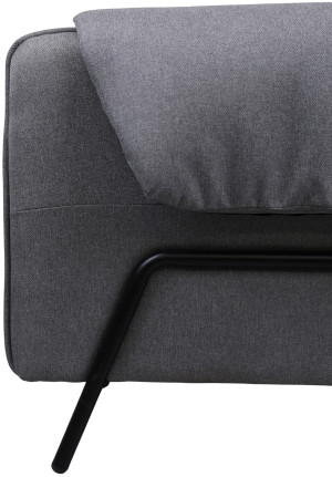 Fotoliu moale DP Lugo Grey