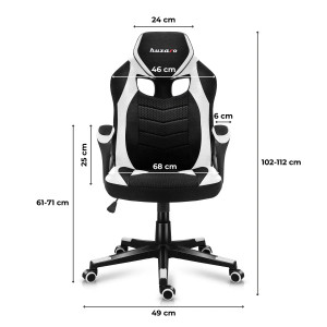 Fotoliu pentru copil Force 2.5 White