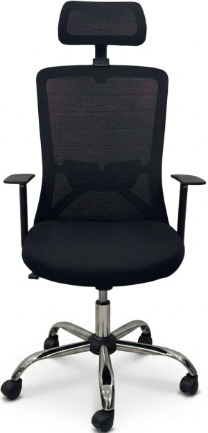 Офисное кресло ART Smart-215-Headrest Black