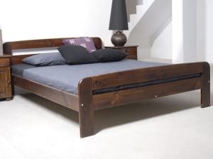 Деревянная кровать MM Клавдия 90 x 200 см Орех