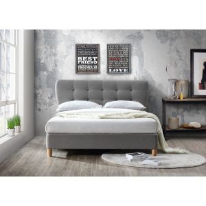 Кровать DP Jadi 160 x 200 см Grey