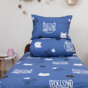 Подростковое постельное бельё "Soft Dreams" 145 x 210 см Kitten Blue