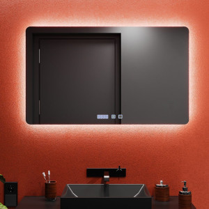 Зеркало с LED подсветкой Bayro Moon 120 x 80 см 