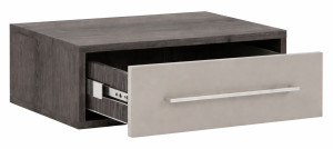 Прикроватная тумбочка MatroLuxe Loom Dark concrete