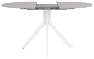 Masă extensibilă Argon Loft White/Concrete