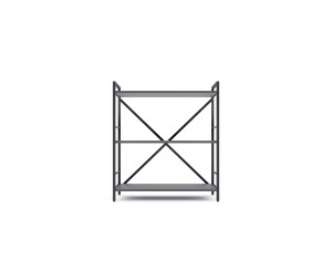 Raft Nex Loft 90 90 x 80 x 40 cm Anthracite/Anthracite