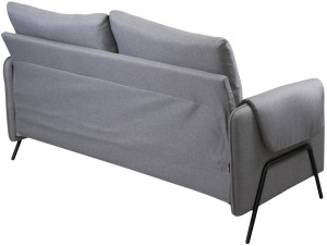 Canapea dreaptă DP Lugo Dark Grey