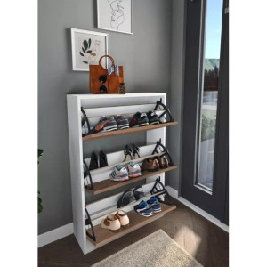 Обувница Bofigo 18-03 White/Pine