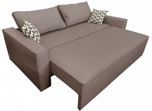 Canapea dreaptă extensibilă DP Kalifornia Brown