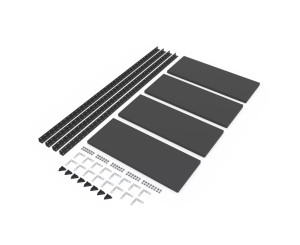 Стеллаж Horeca Nex REK 150 x 75 x 30 cm Black
