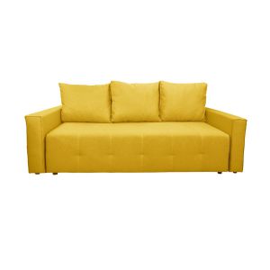 Canapea dreaptă extensibilă DP Parma Yellow