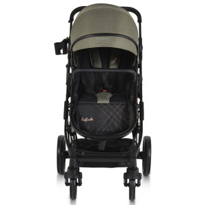 Cărucior 2 în 1 transformabil Moni Raffaelo Green Olive