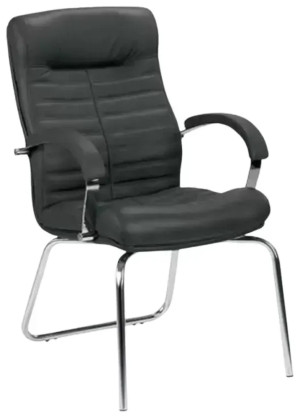 Scaun de birou Nowy Styl Sylwia Arm Chrome V-4 Black