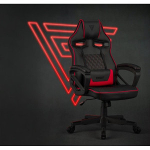 Геймерское кресло Sense7 Knight Black/Red