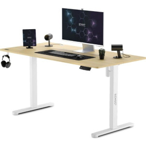 Masă gaming Sense7 Nojo 140 x 70 cm White Pine