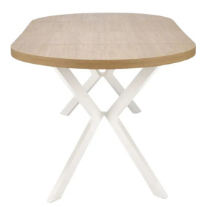Masă extensibilă Halmar Peroni Golden oak / White