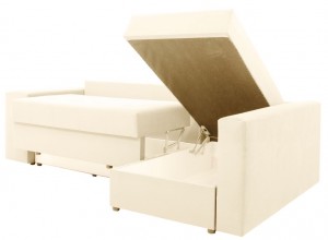 Canapea de colț extensibilă ArtVent Venera Beige