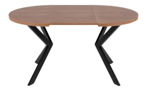 Masă extensibilă Halmar Peroni Hickory oak / Beige