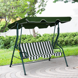 Садовые качели Waltz Rodos Green+White