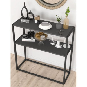Etajeră pentru living Bofigo 14-01 Anthracite