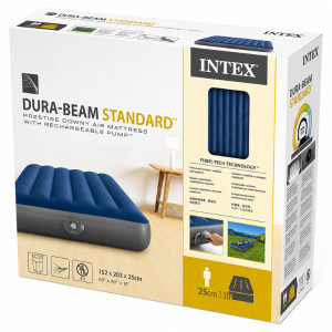 Saltea gonflabilă Intex Prestige Downy 152 x 203 cm 