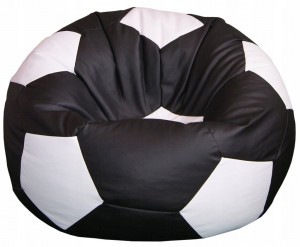 Fotoliu sac Bean Bag Minge Eco 2XL White/Black