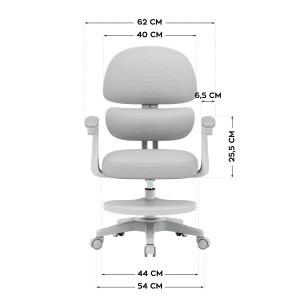 Fotoliu pentru copil Junior 4.4 Grey