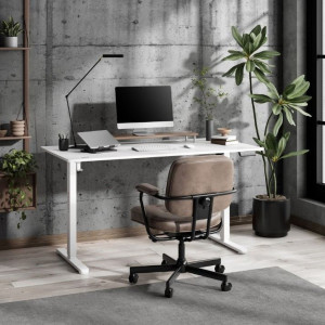 Masă gaming Sense7 Nojo Light 140 x 70 cm White
