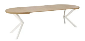 Masă extensibilă Halmar Peroni Golden oak / White