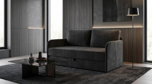 Canapea dreaptă extensibilă Polo 150 x 190 cm Iris 99