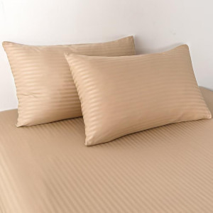 Комплект постельного белья Relaxe Home Stripe Dreams 200 x 220 см Cappuccino