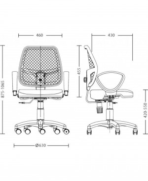 Офисное кресло Nowy Styl ALFA  GTP C-26 Grey