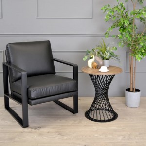 Masă de cafea DP Felicia Cleaf Colonial/Black