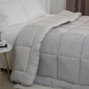 Одеяло TEP Teddy 200 x 210 cm Light Grey