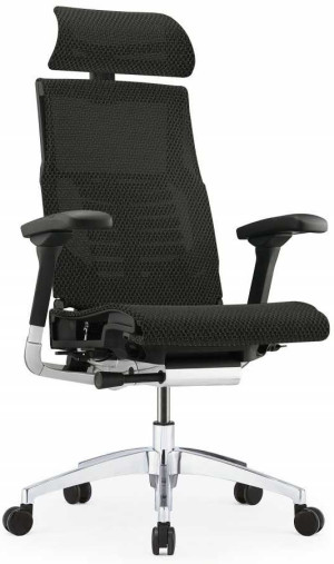 Офисное кресло ART T-168-B1 PF2-AB-HAM-5D-L Black