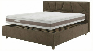 Pat Erevan în complect cu salteaua Relaxe Confort London 04