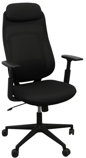 Fotoliu de birou DP Borneo Black