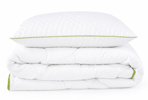 Set Plapuma + 1 pernă Welpy Aloe Vera 145 x 210 cm 