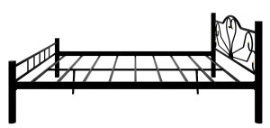 Pat Evger K-50 180 x 200 cm Black