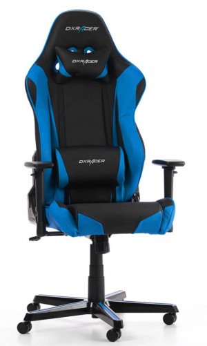 Геймерское кресло DXRacer Racing R0 Black/Blue
