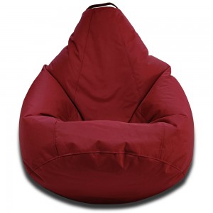 Fotoliu sac Bean Bag Pară Oxford Bordo