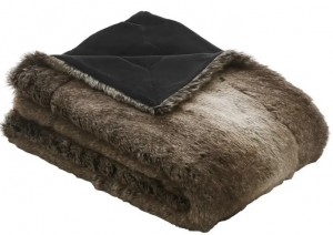 Cuvertura Blanket Fur Bugatti Black/Grey