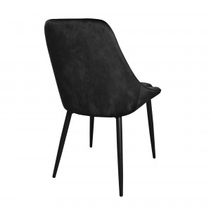 Стул для кухни DP Florida Catifea Black (Hlr66)