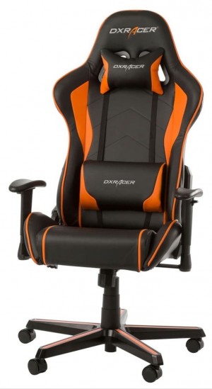 Геймерское кресло DXRacer Racing R0 Black/Orange