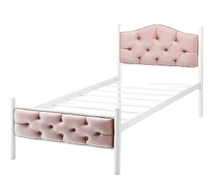 Pat Evger K-500 90 x 190 cm White/Pink