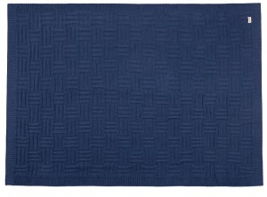 Covertură împletită Askona 130x170 cm Azure