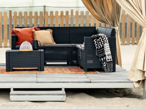 Набор садовой мебели Bica Nebraska Corner Graphite